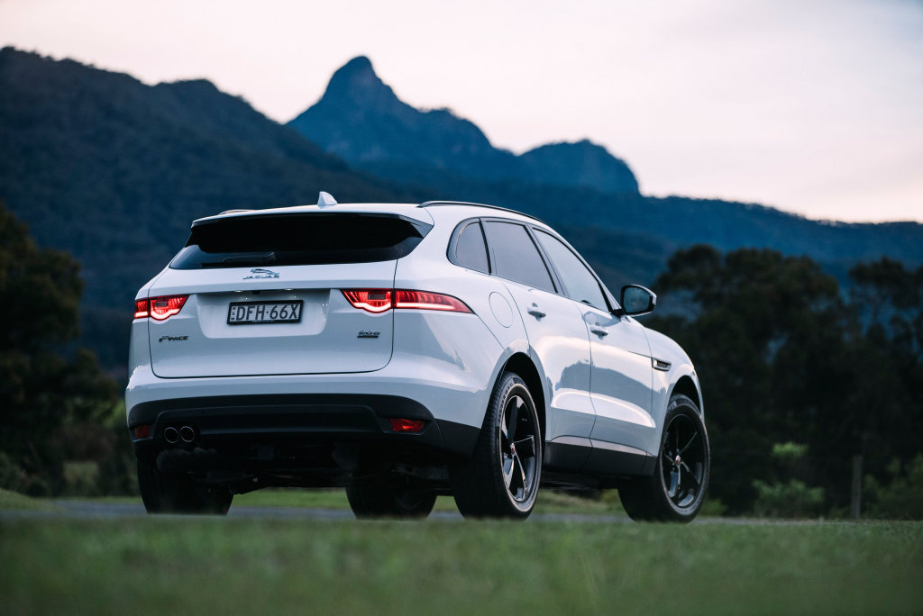 The Jaguar F-Pace. The Jaguar F-Pace.
